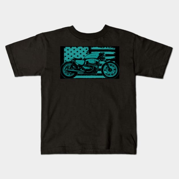 Motor Racing One Kids T-Shirt by Socity Shop